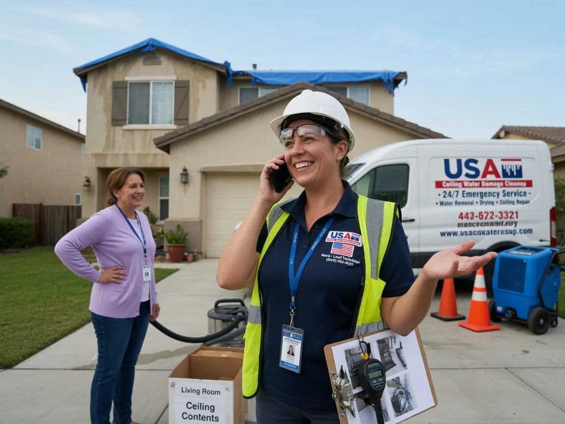 Ceiling Water Damage Restoration Conneautville, PA FAQs